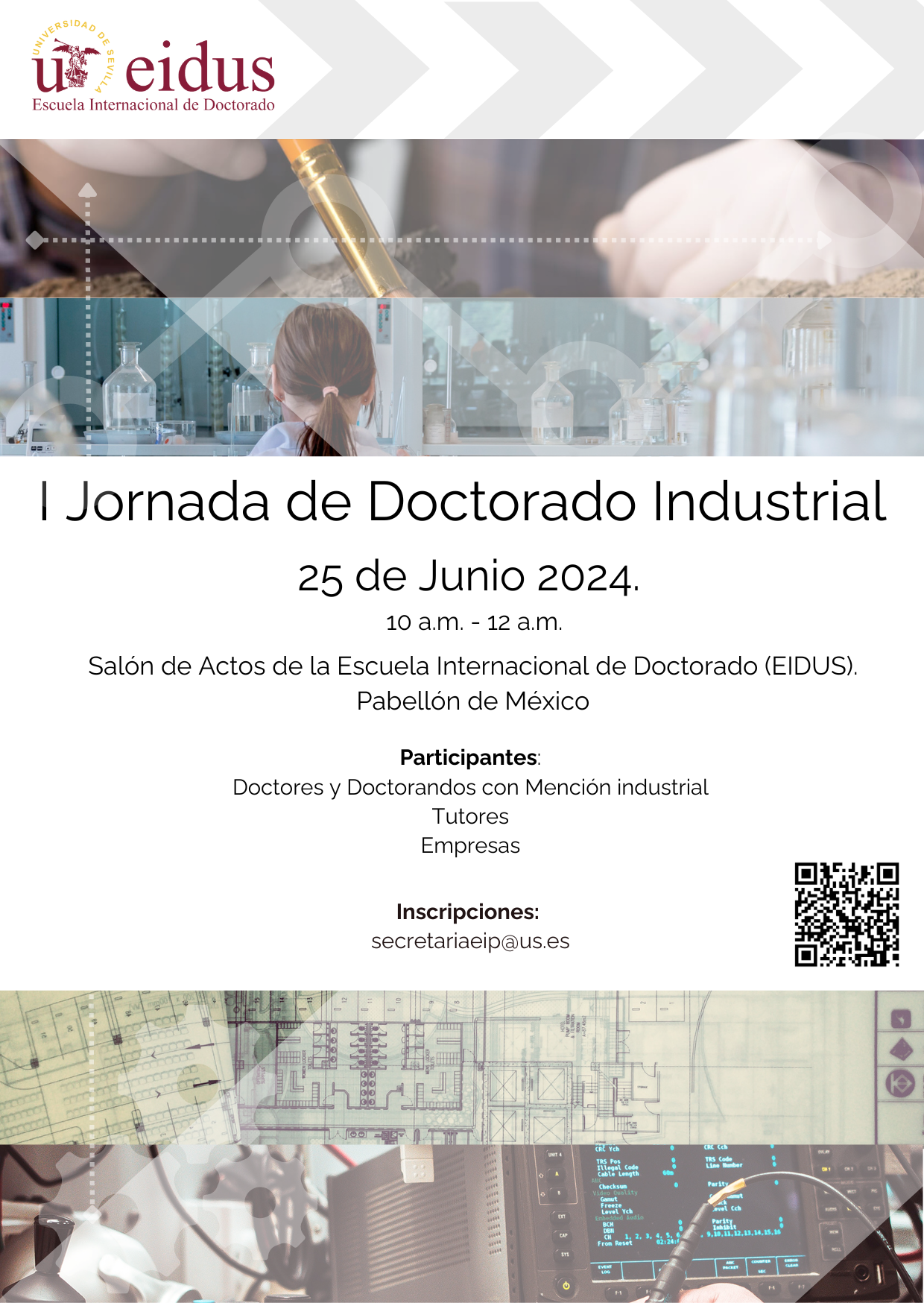Cartel Jornada Doctorado Industrial